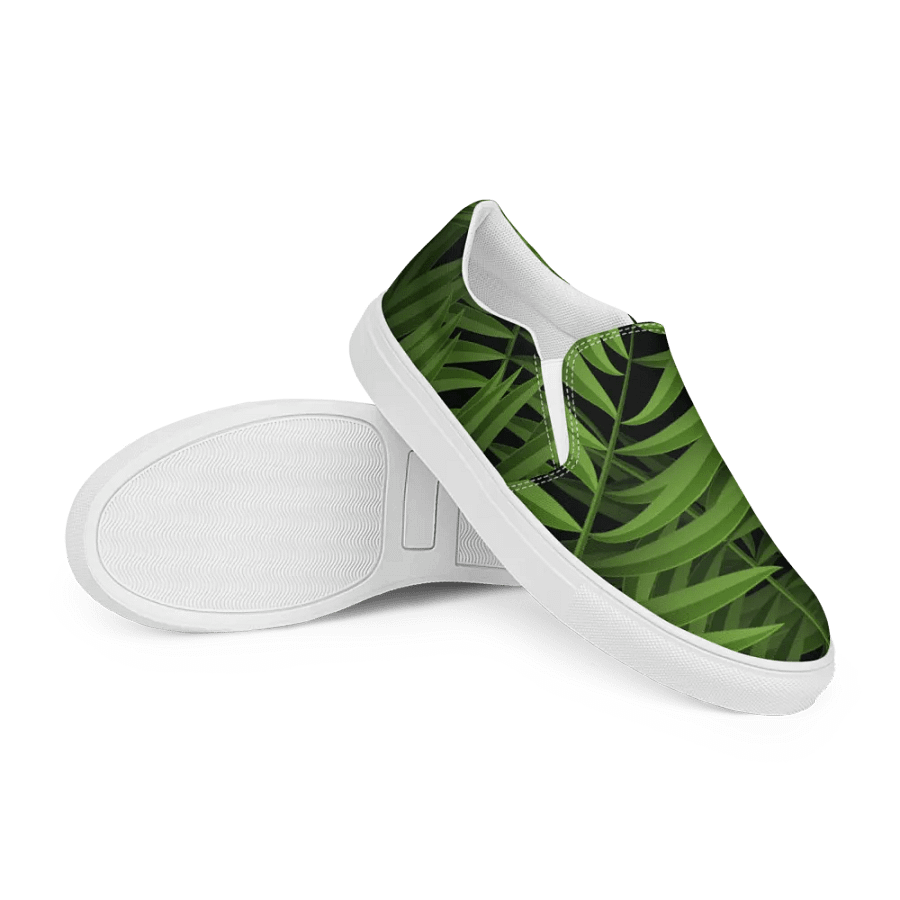 Tropical Leaf Paradise Slip-Ons product image (12)