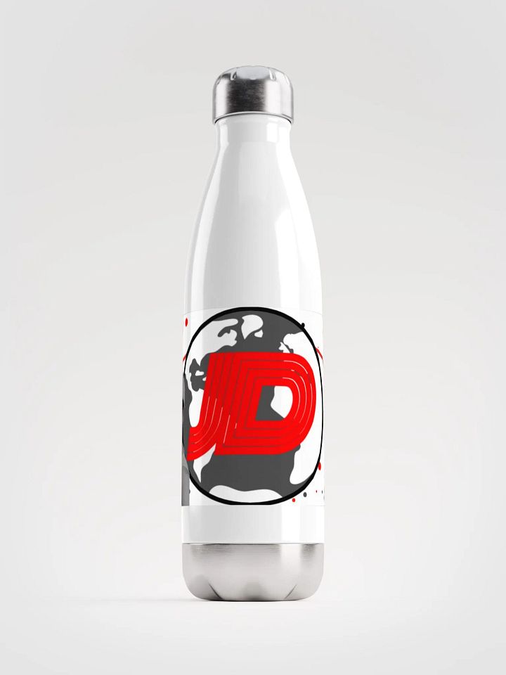 JustDisc Logo 4 - Stainless Steel Water Bottle product image (2)