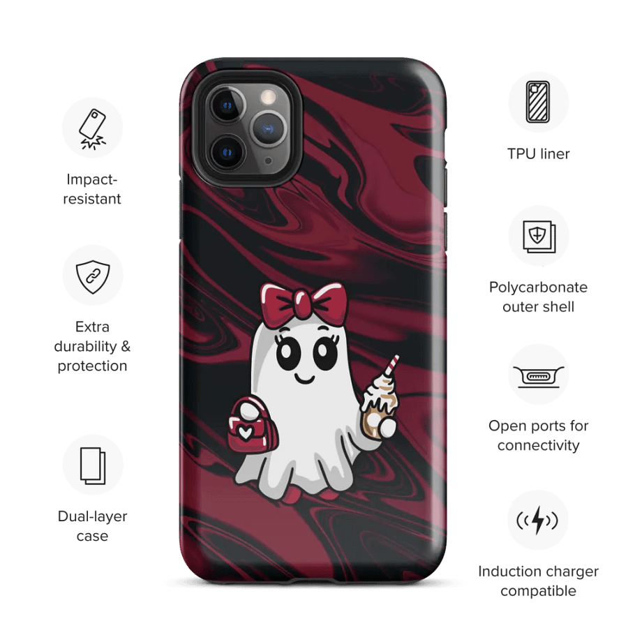 Stylish Ghost Tough Case for iPhone® product image (4)