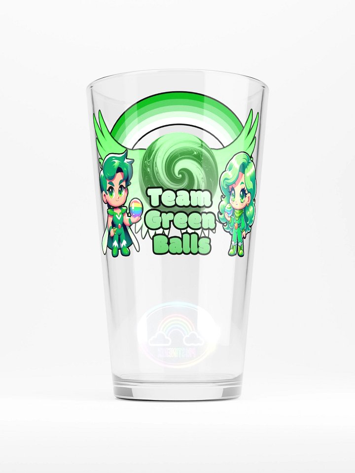 Team Green Balls Skydrate Glass product image (1)
