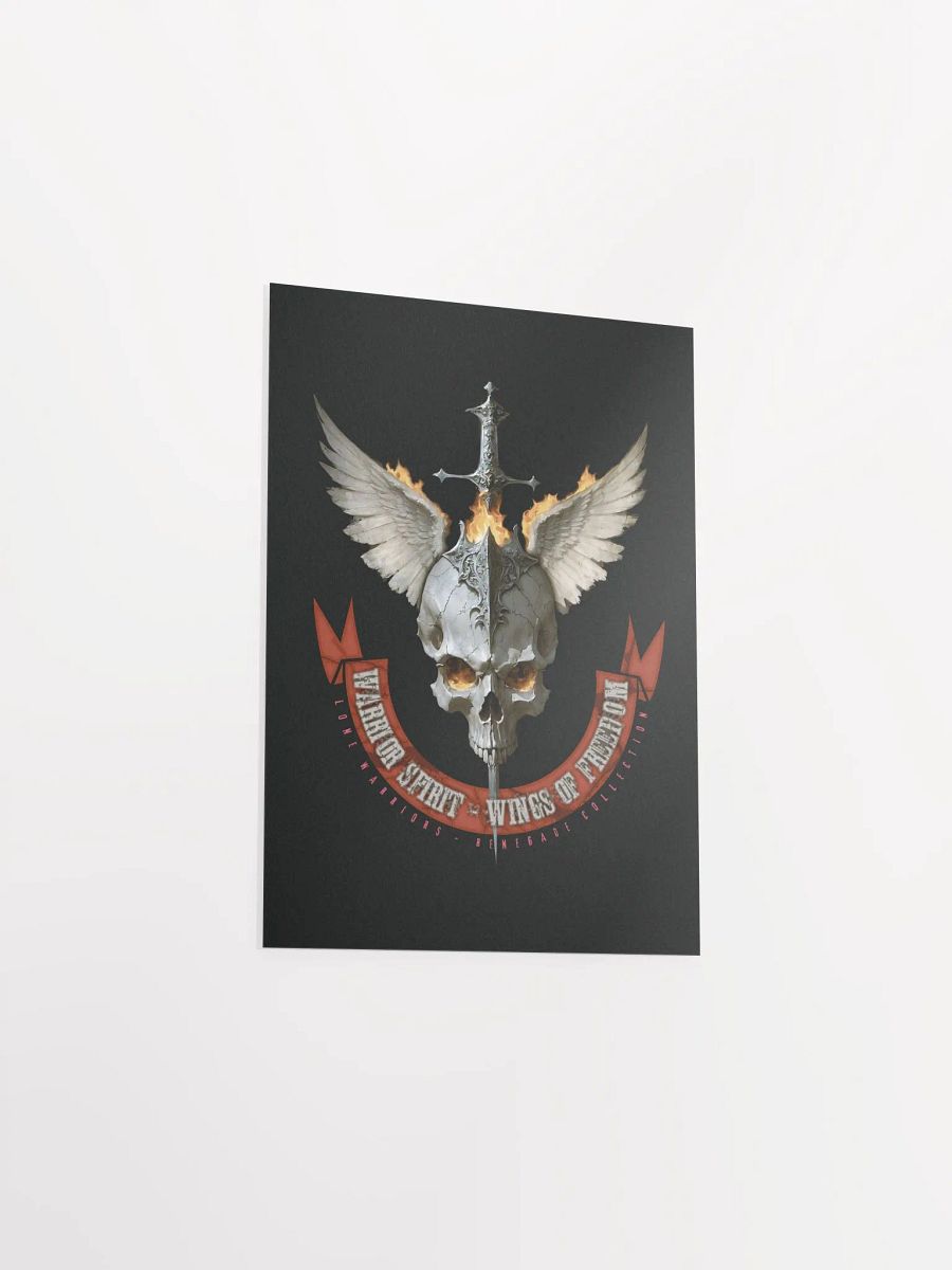 Warrior Spirit - Wings of Freedom ( Matte Paper Poster ) product image (3)