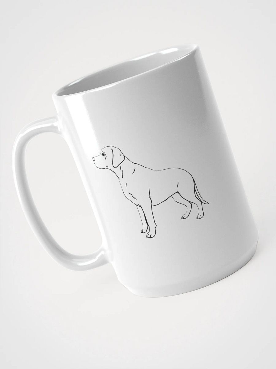Dog Line Art White Mug product image (4)