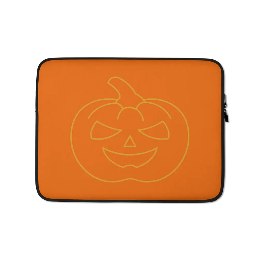 Jack-O'-Lantern Laptop Sleeve product image (1)