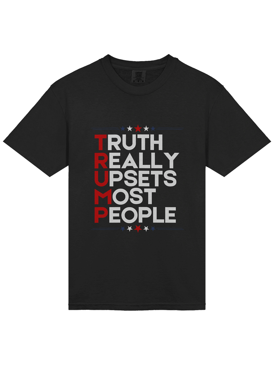 Men's Truth Really Upsets Most People (Black) product image (1)