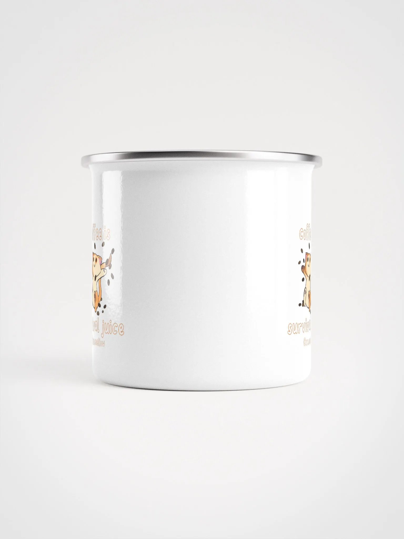 Mellow's Coffee Beans Enamel Mug product image (5)