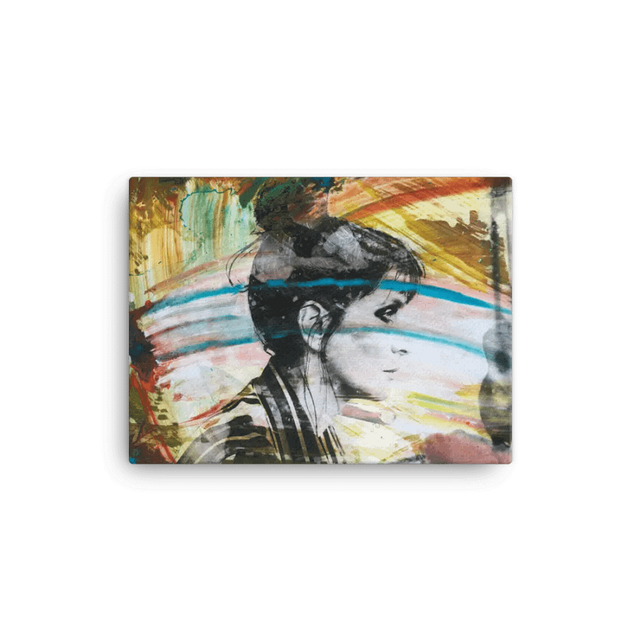 HARD SAIL PAINT SPLASH CANVAS WALL ART product image (1)
