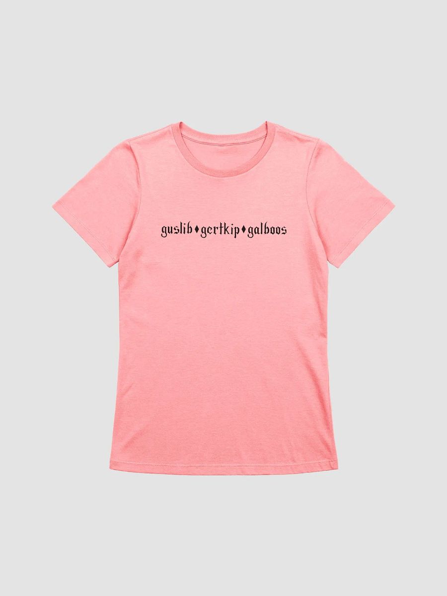 Guslib Gertkip Galboos - Black Text product image (1)