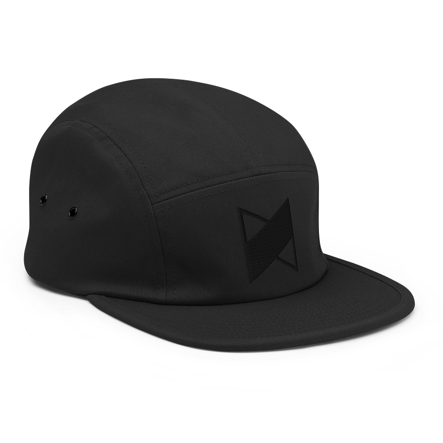 Black Core Logo 5 Panel Hat product image (3)