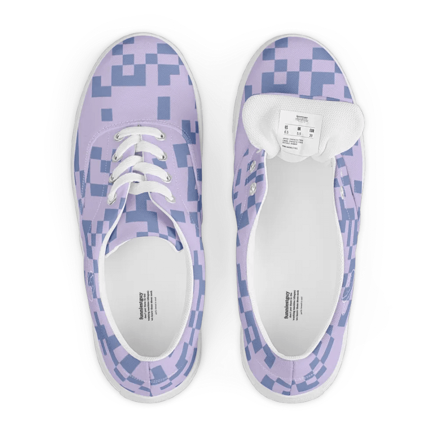 mk-1 'eyesore' shoes - qr code purple product image (7)