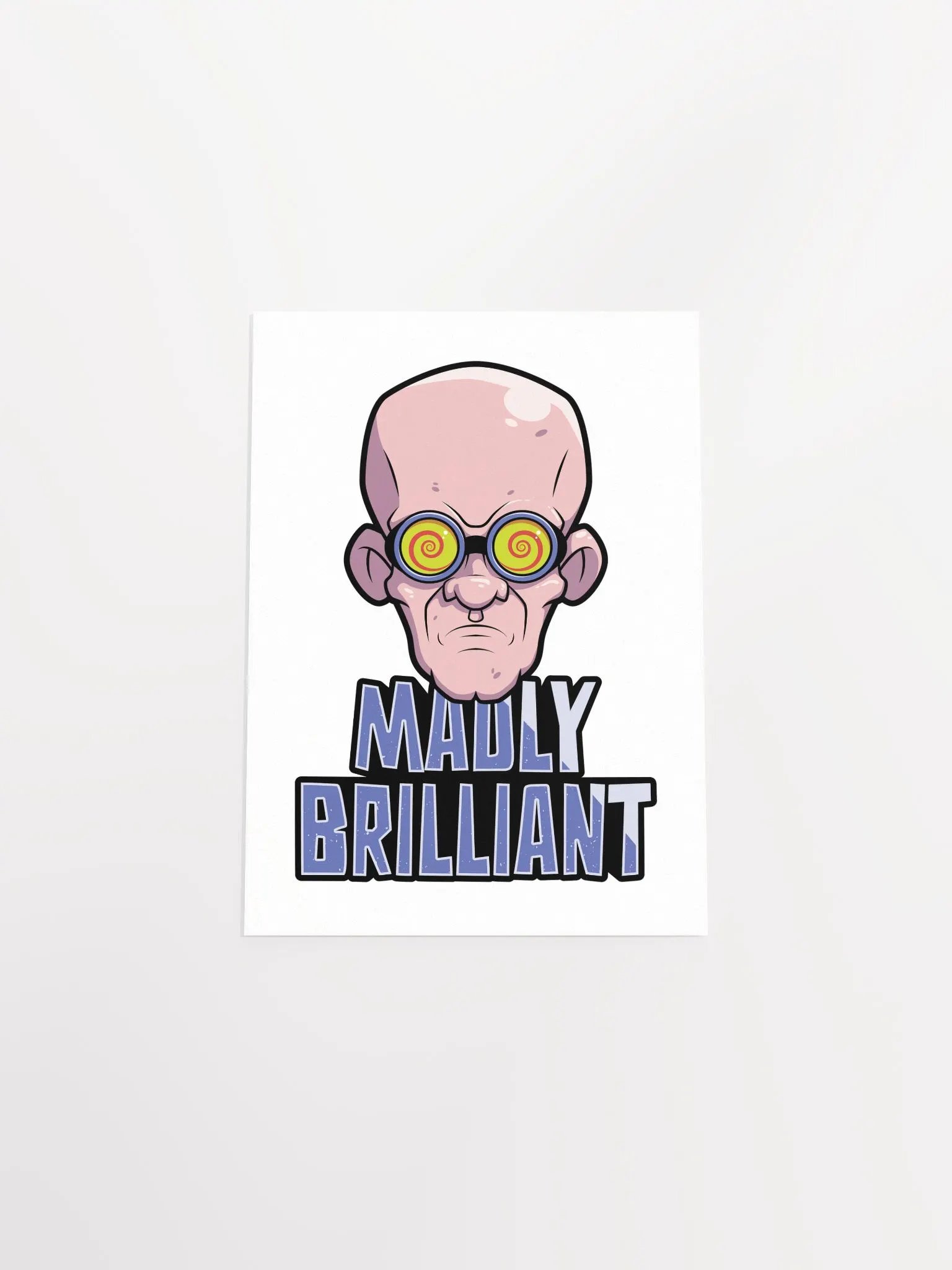 Funny College Poster – Madly Brilliant Wall Art product image (29)