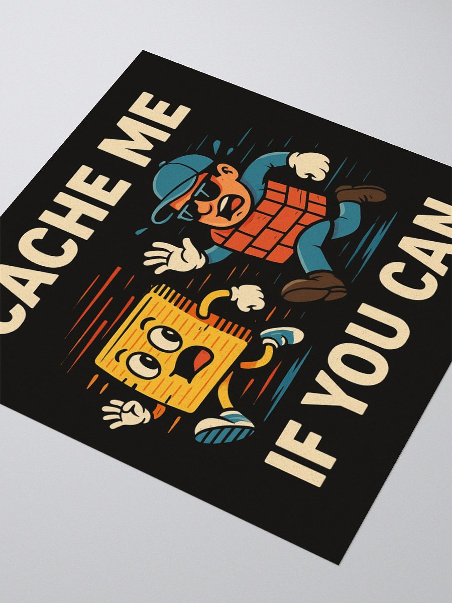 CACHE ME IF YOU CAN - Sticker product image (5)