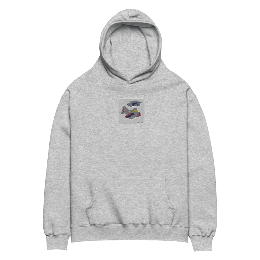 KId Airplane (AS Colour Unisex Premium Oversized Hoodie) product image (3)