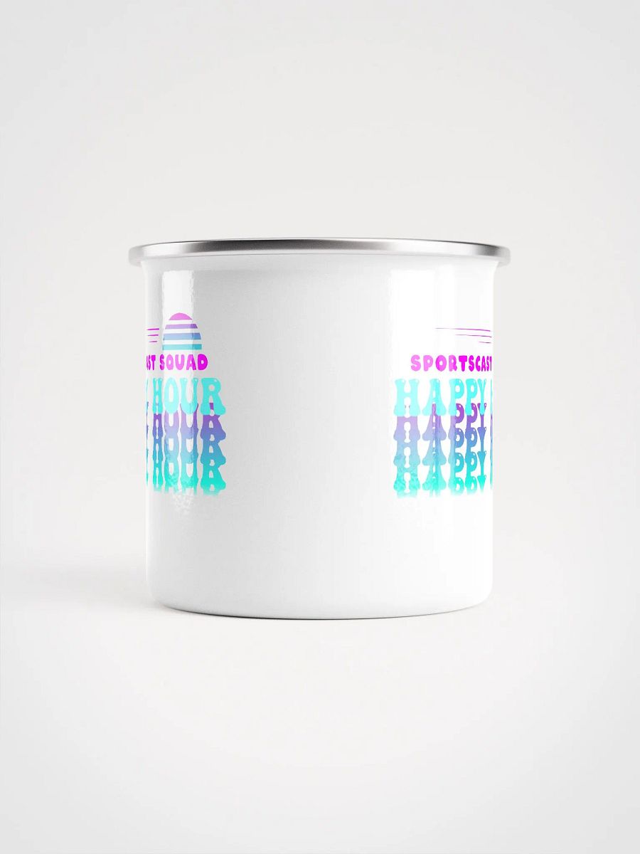 HAPPY HOUR VIBES ENAMEL MUG product image (5)