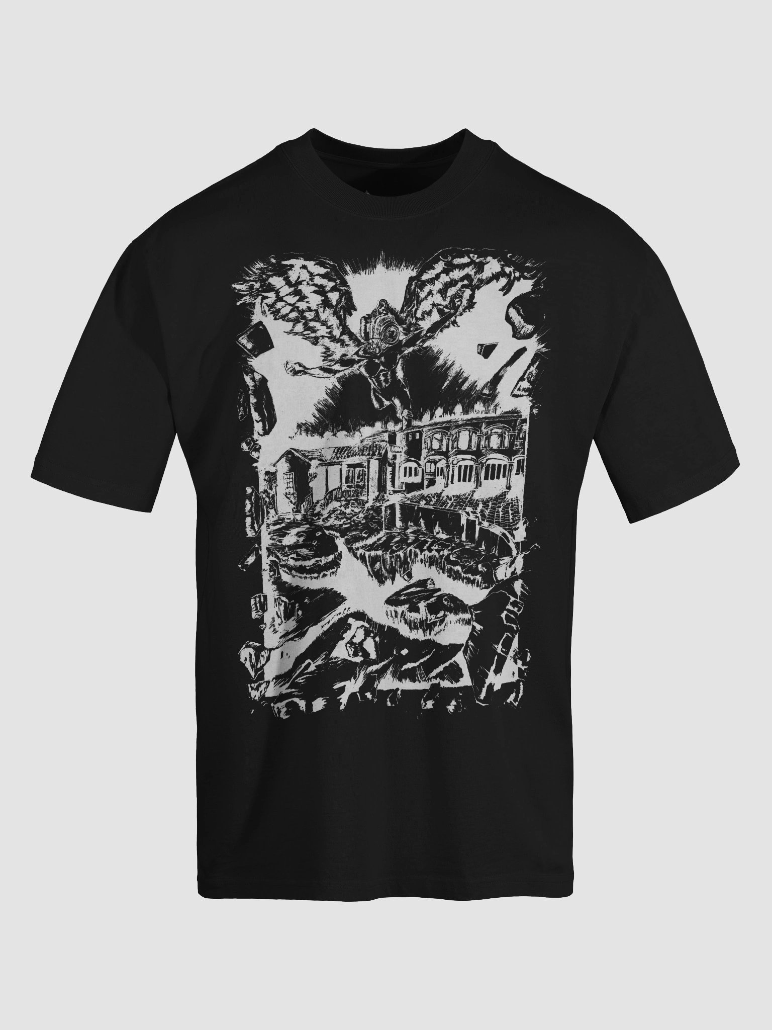 SELECTIVE IMAGING (Inverted) - Premium Oversize T-Shirt product image (18)