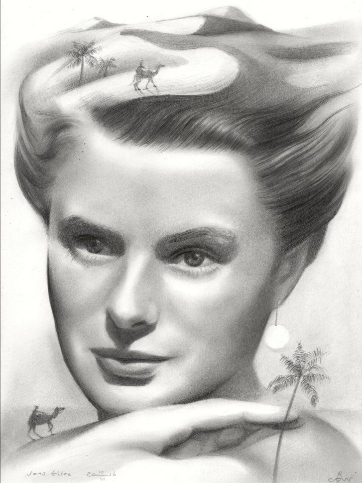 Sans titre - 10-06-16 (Ingrid Bergman) product image (1)