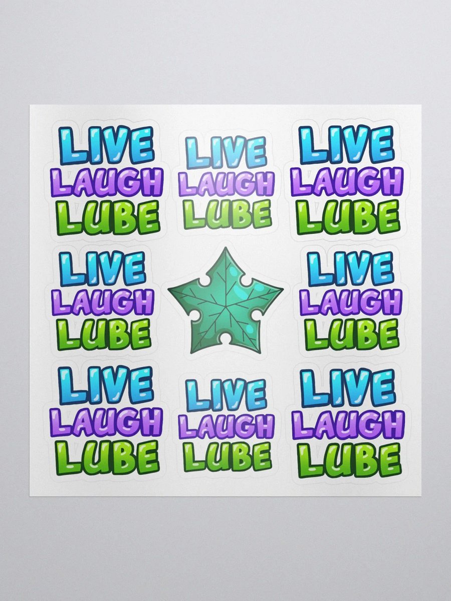 Live Laugh Lube Stickers product image (1)