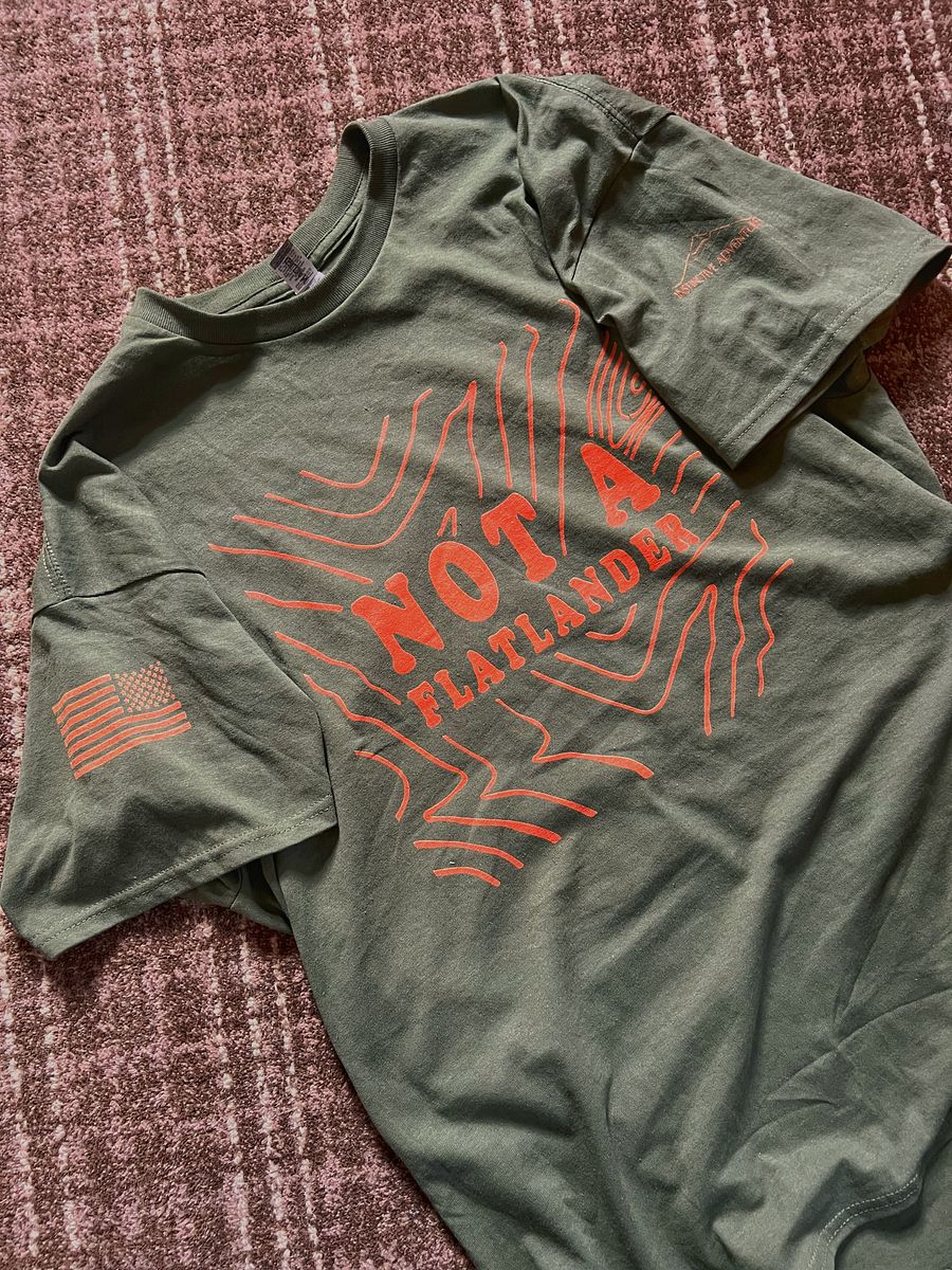 Not a Flatlander tee product image (3)