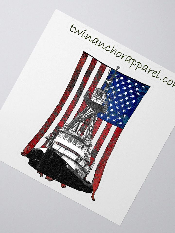 Tug CE & CE Flage Kiss Cut Stickers product image (2)