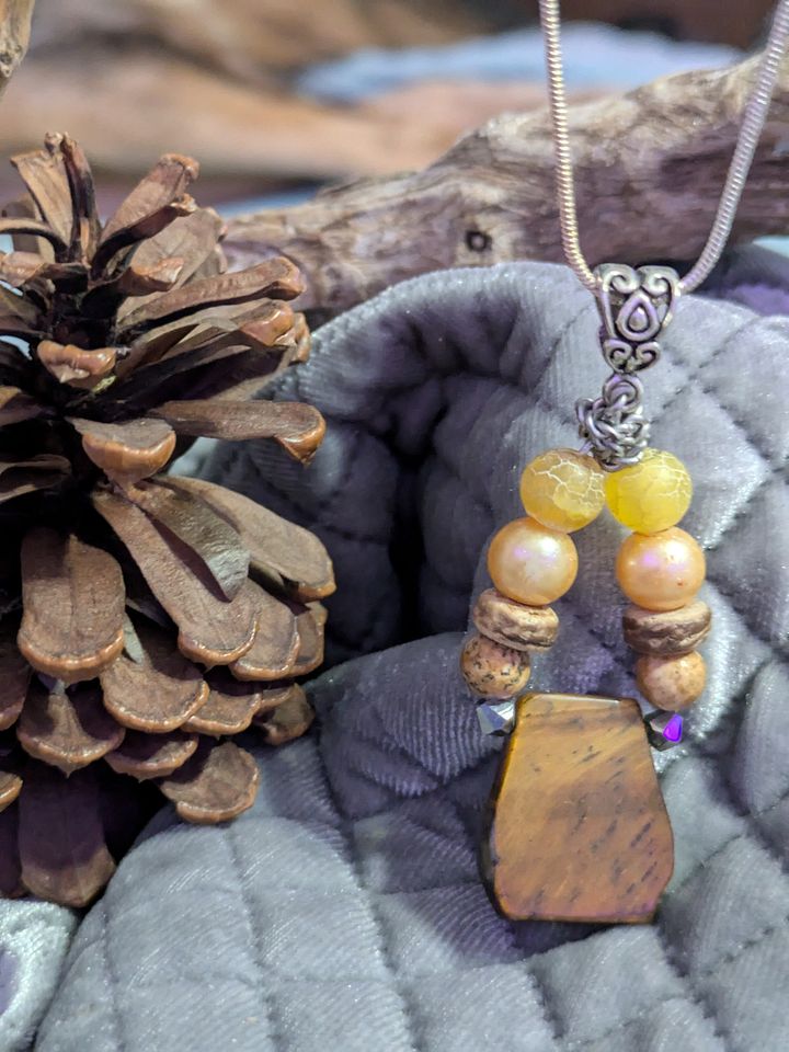 Sunflower Petal Pendant product image (2)