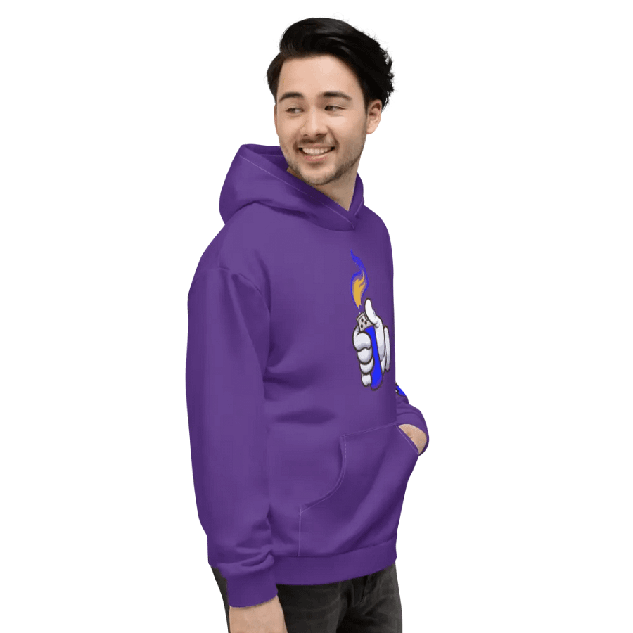BLUE FLAME HOODIE product image (5)