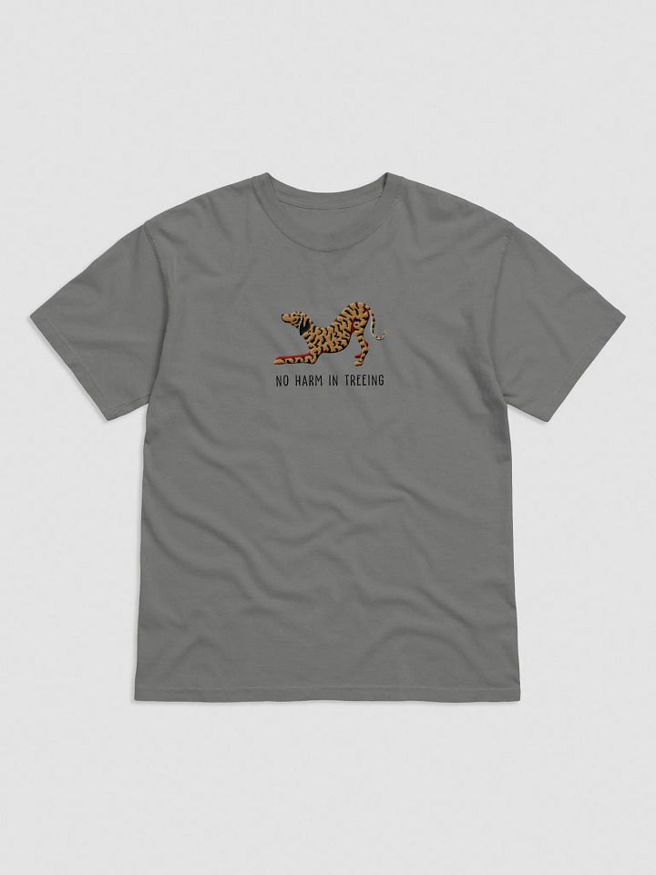 No Harm in Treeing T-Shirt(Embroidered) of a Plott Hound product image (4)