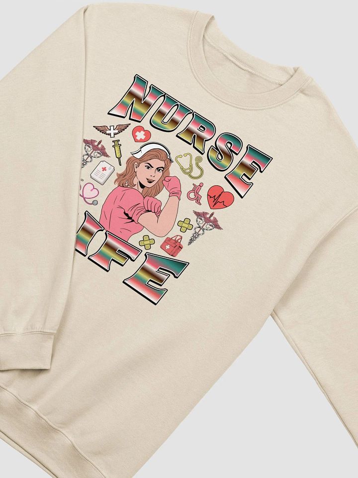 Nurse Life Medical Marvel Crewneck product image (20)