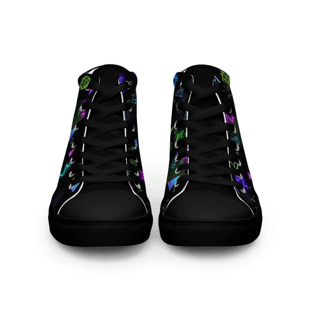 90s Arcade Vibes - Men's High Tops product image (8)