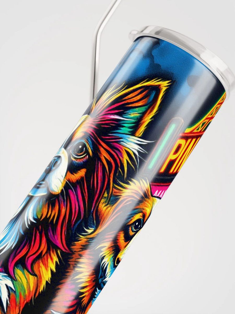 Neon Dogs Stainless Steel Tumbler product image (4)