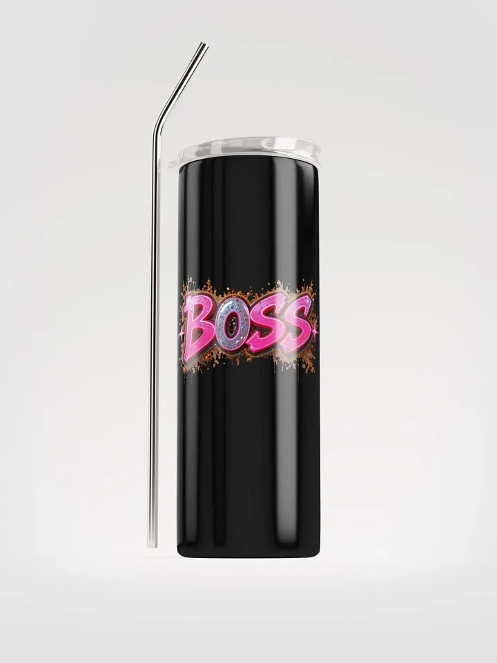 BOSS Glitter Stainless Steel Tumbler product image (1)