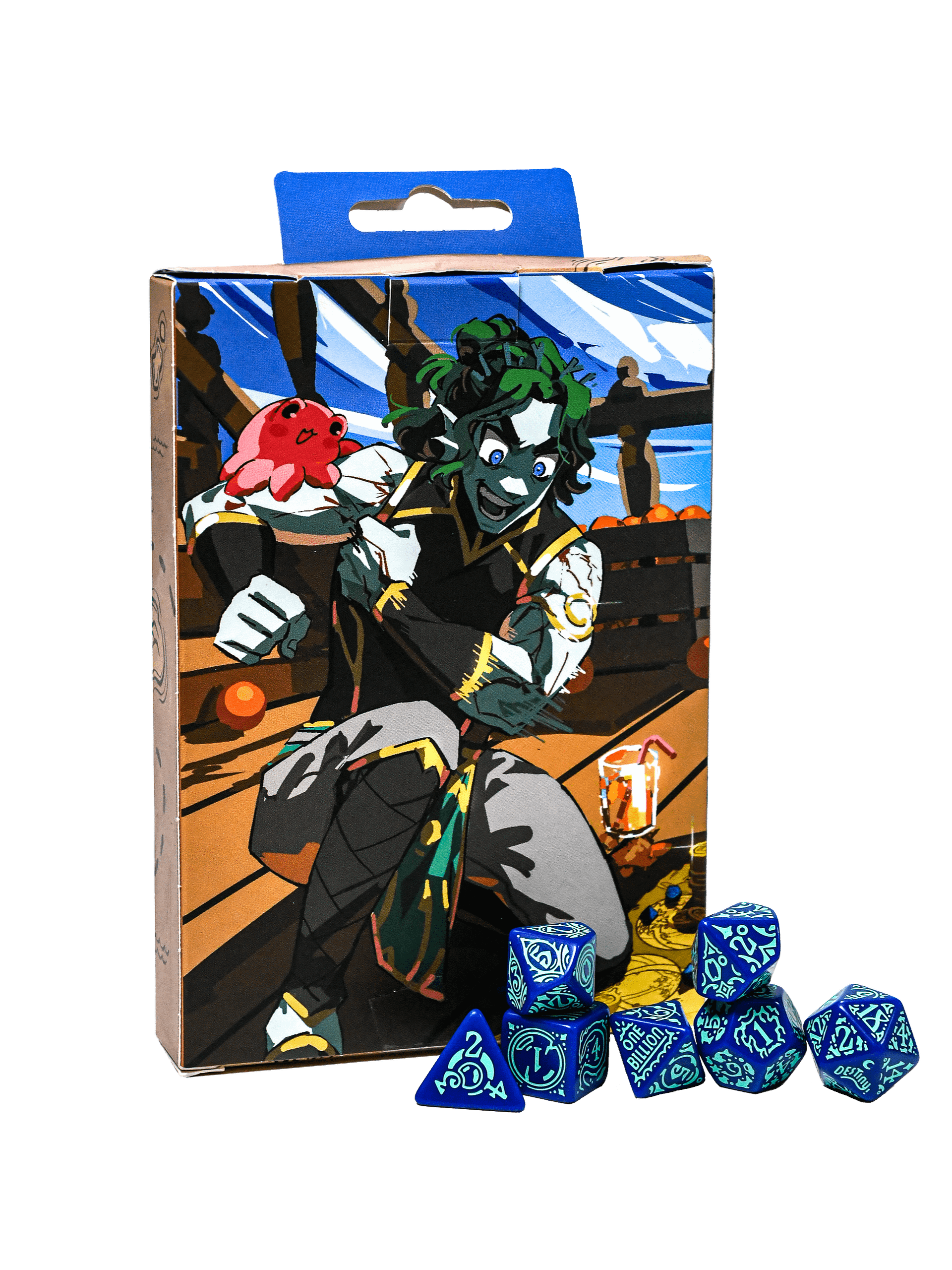 Gillion Dice Set 7pcs - Riptide Character Dice product image (2)