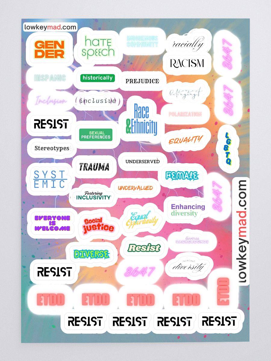 LKM Stealth Stickers Full Sheet 2 product image (3)