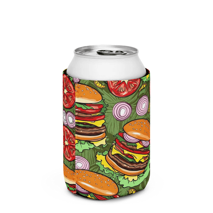 Hamburger BBQ Bliss Hawaiian Koozie product image (3)