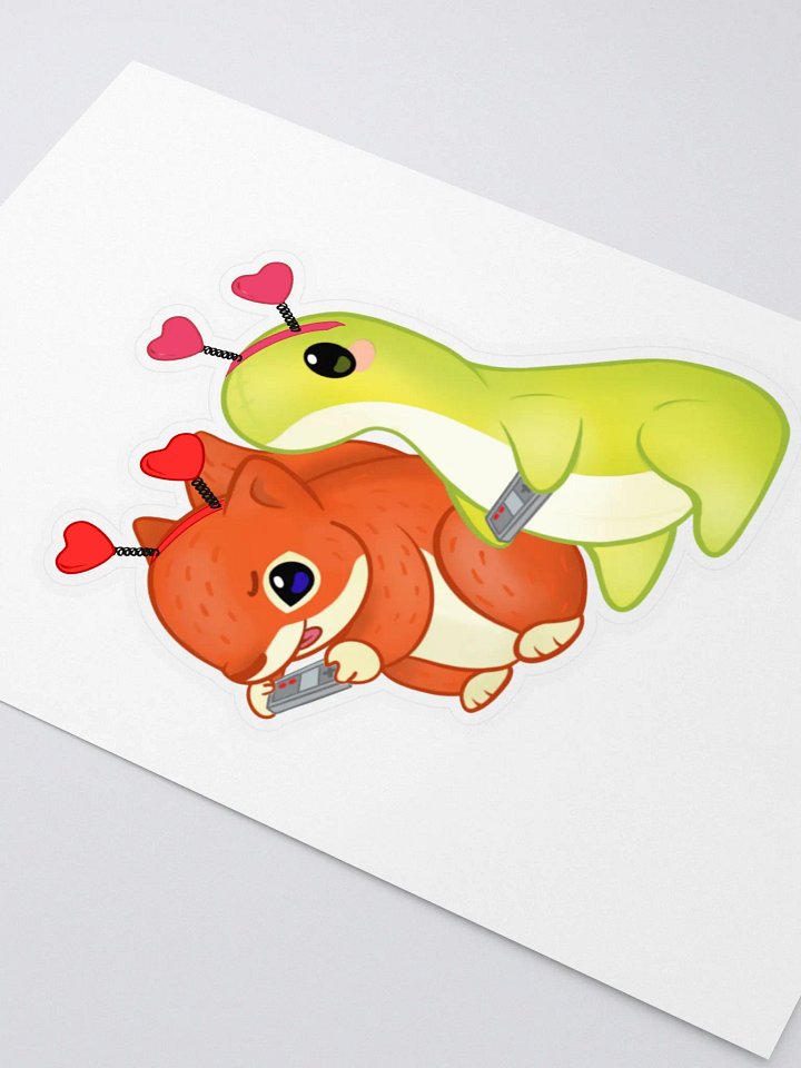 Squirrel Valentine Sticker product image (2)