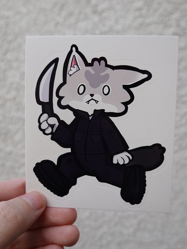 Michael Meowers Sticker product image (1)