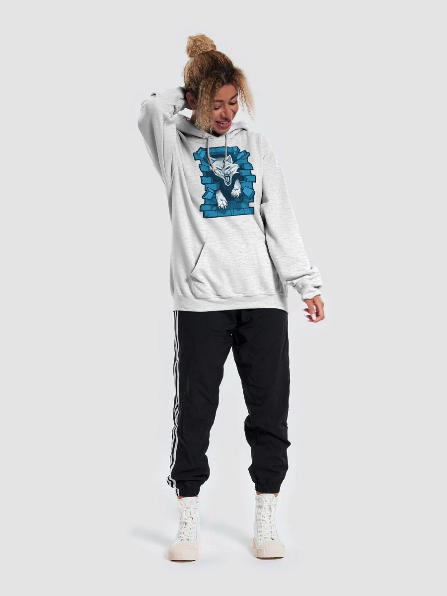 Wallzer Blue Wolf Hoodie product image (5)