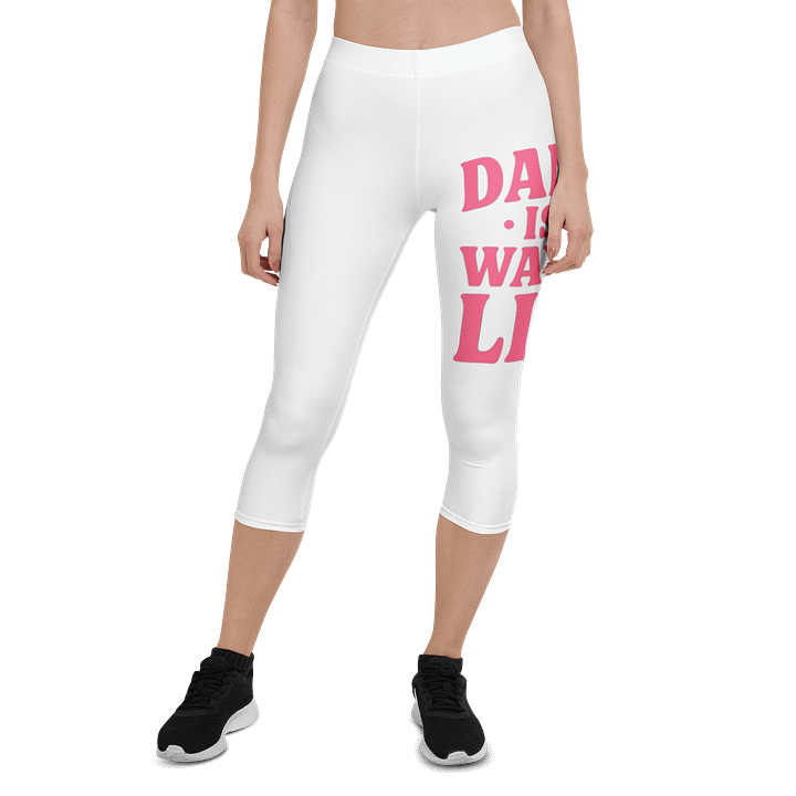 Customizable All-Over Capri Leggings product image (1)