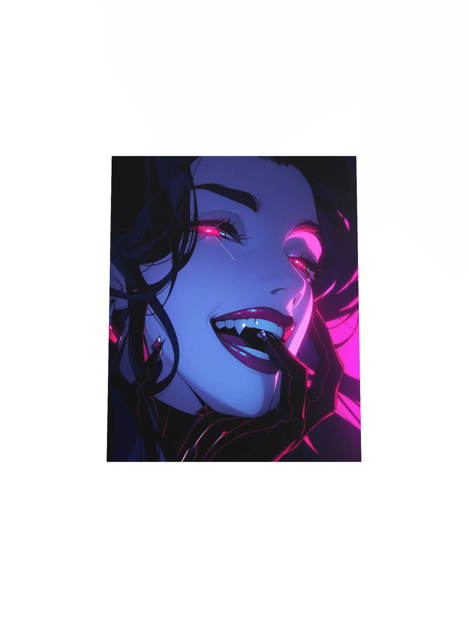 Neon Bliss Matte Poster product image (23)