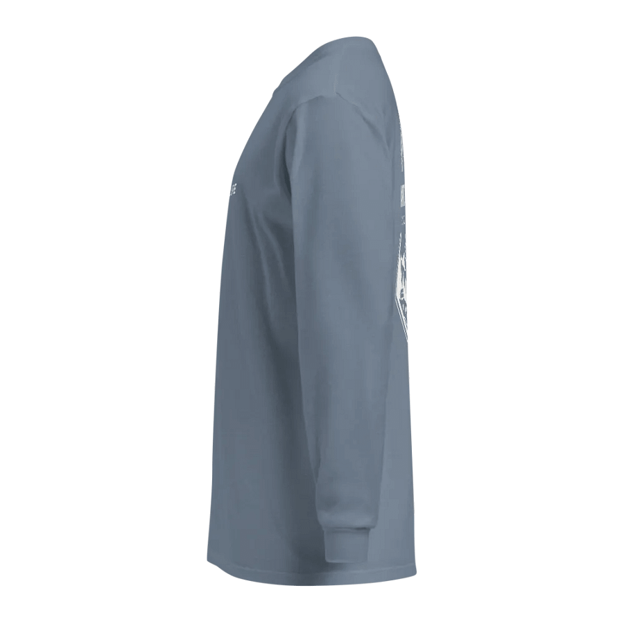 "WRVL Badge" Relaxed Long Sleeve Tee (Front & Back Design) product image (6)