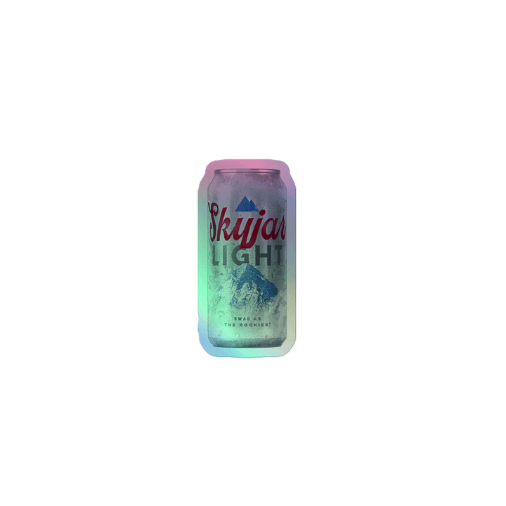 SkyJar Beer Foil Sticker product image (1)