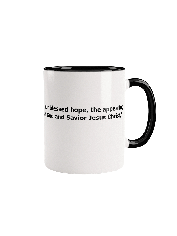 Scripture Mug (Black & White) product image (1)