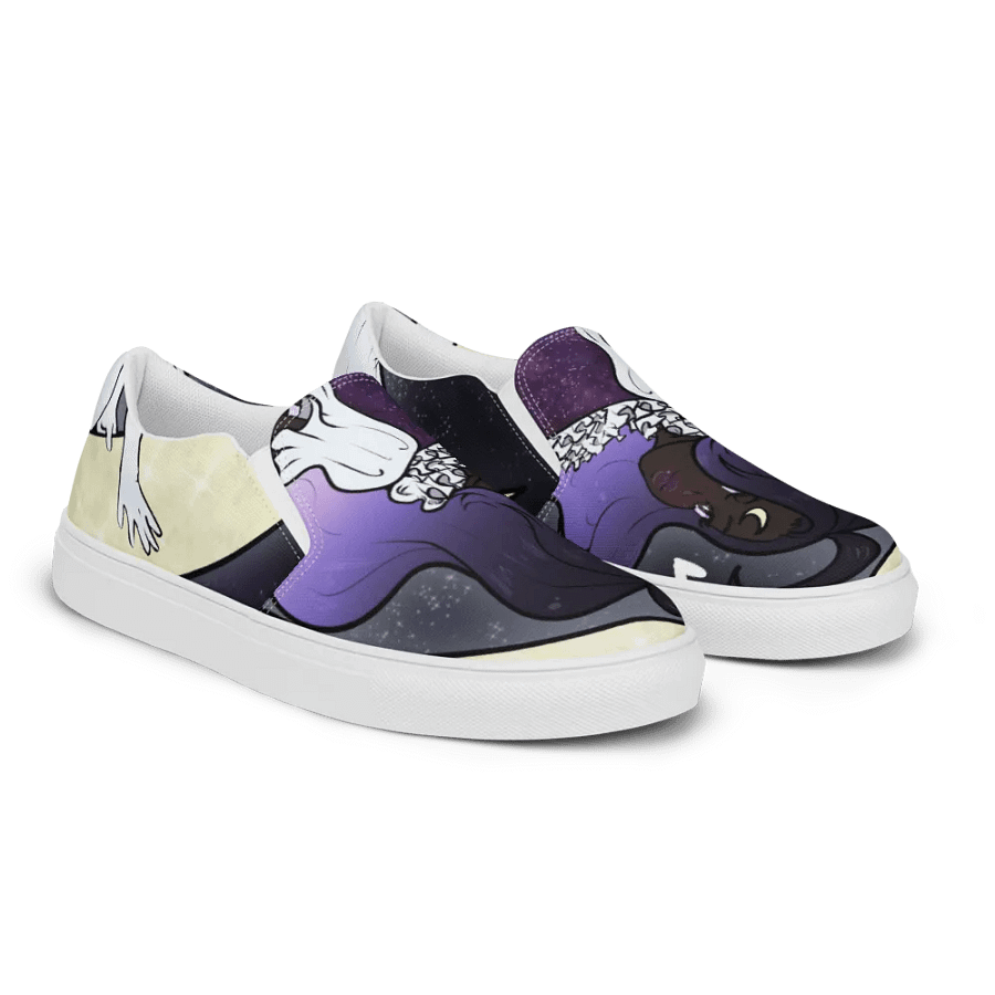 Crescent Princess - Slip On Mens Canvas Shoes product image (11)