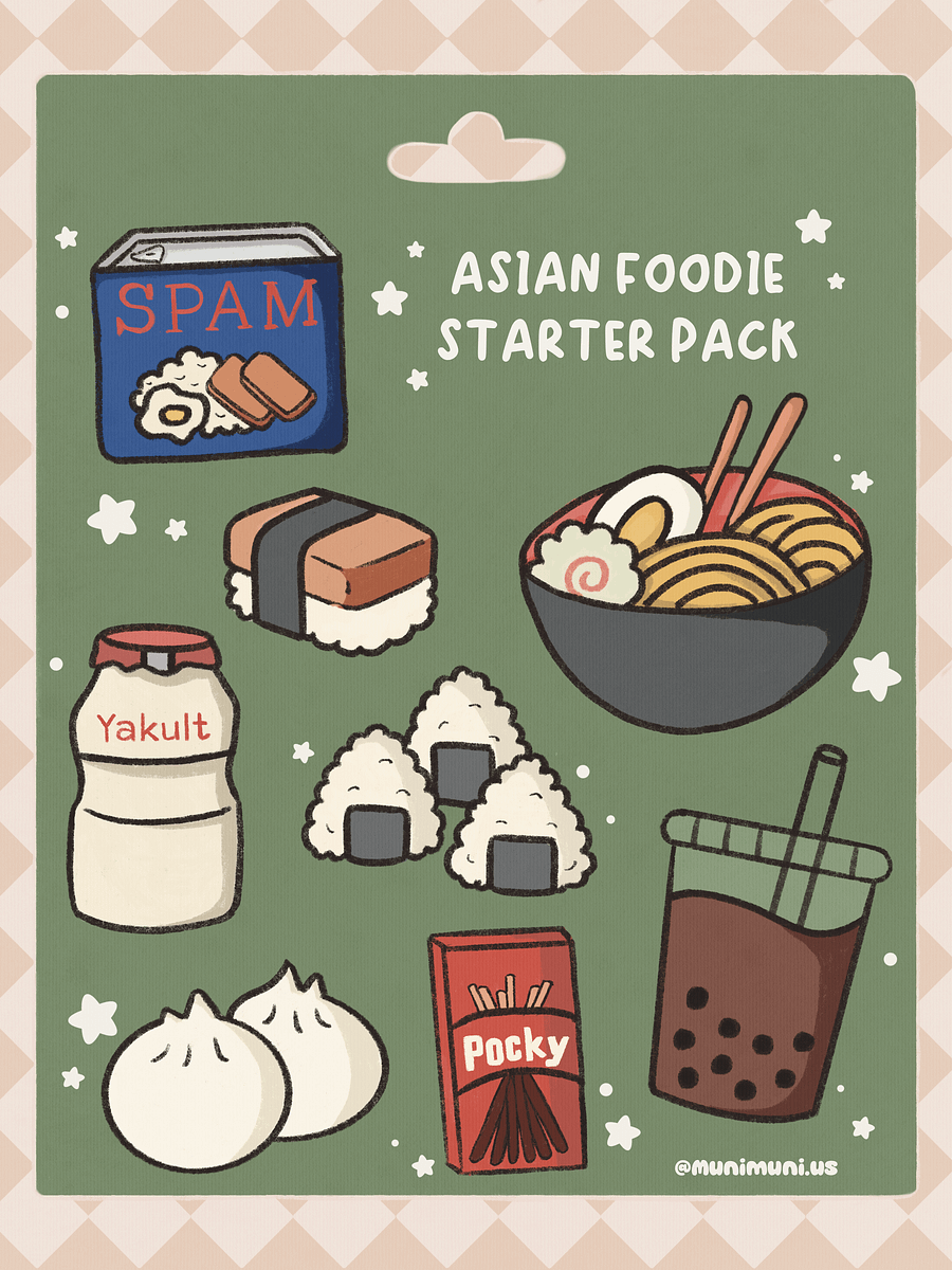 Asian Foodie Canvas Tote Bag product image (1)