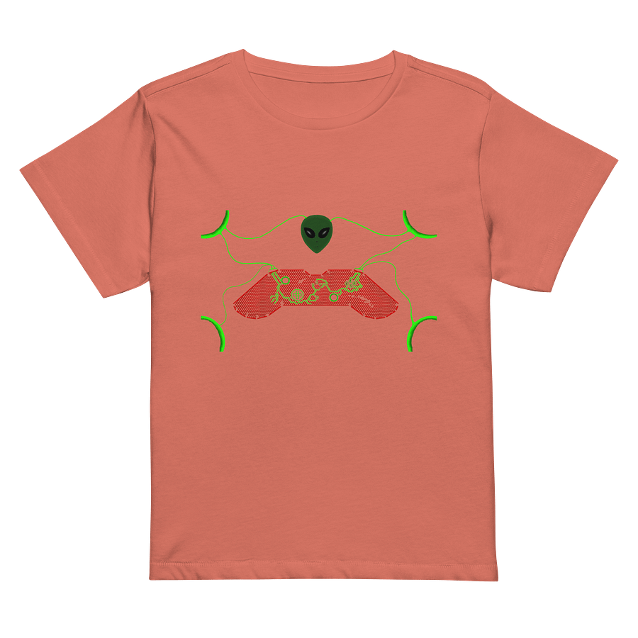 Galactic Gamer High-Waisted Tee product image (2)