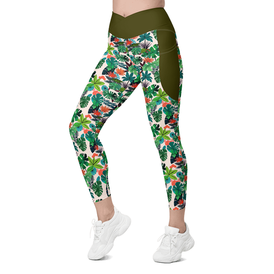Tropical Leggings with Pockets product image (8)
