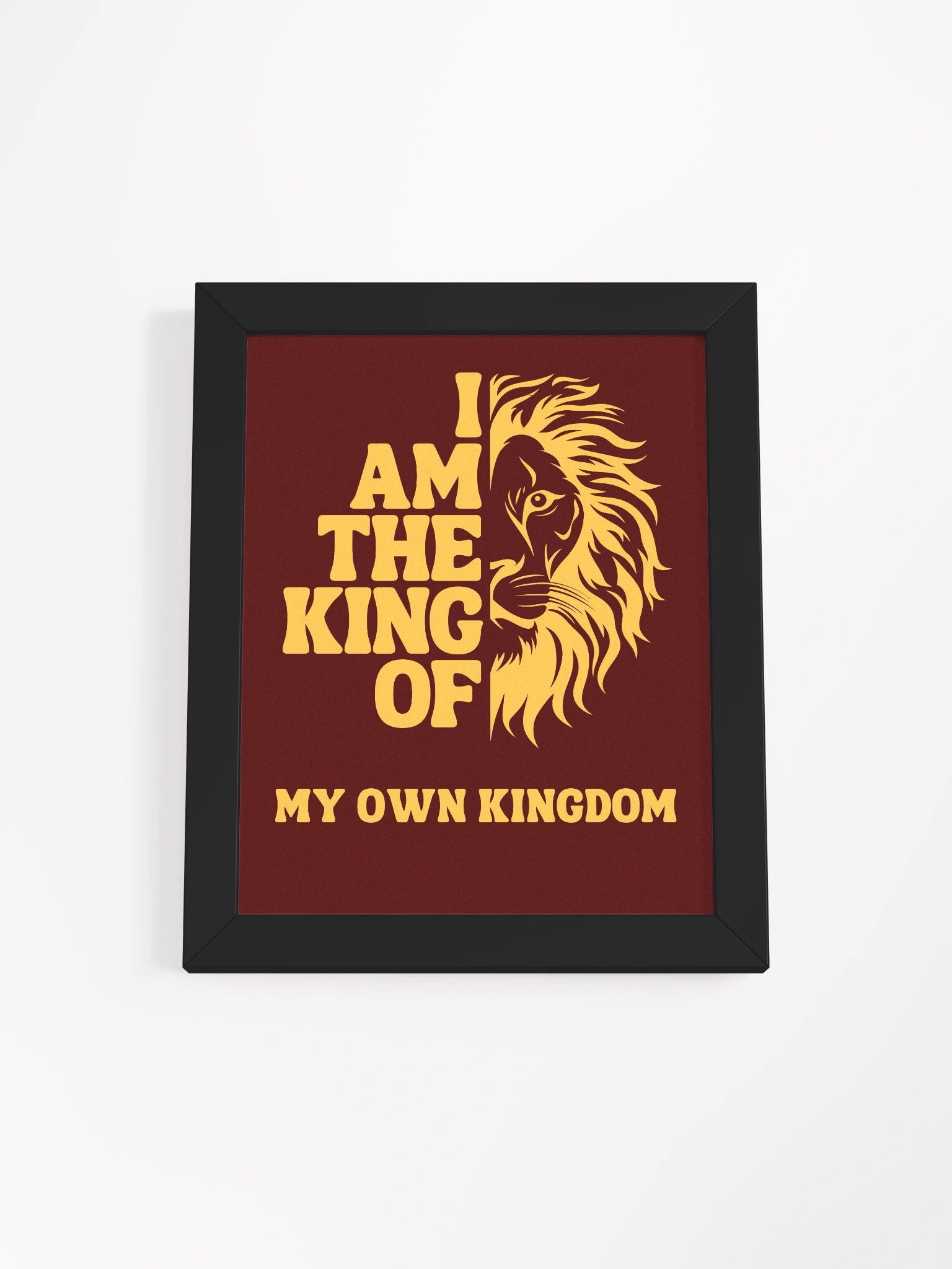 Lion Kingdom Framed Poster product image (1)