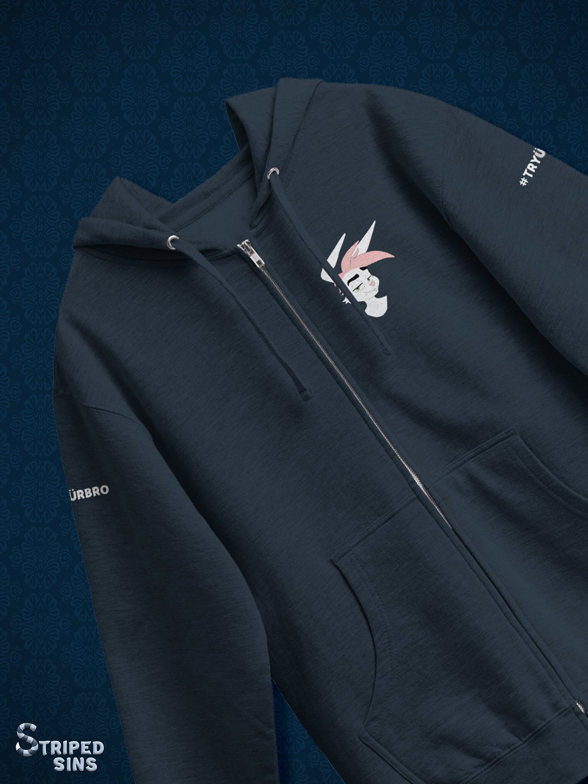 Oliver | Cotton Zippable Hoodie | Wave #1 product image (1)