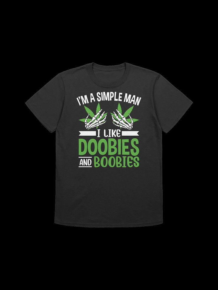 420 Weed - I Like Doobies and Boobies T-Shirt product image (2)