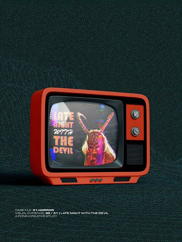 CASE FILE: 31.HORROR
VISUAL EVIDENCE: 30 / 31 | LATE NIGHT WITH THE DEVIL
Analysis: Evidence Log 30: The analog signal is the...