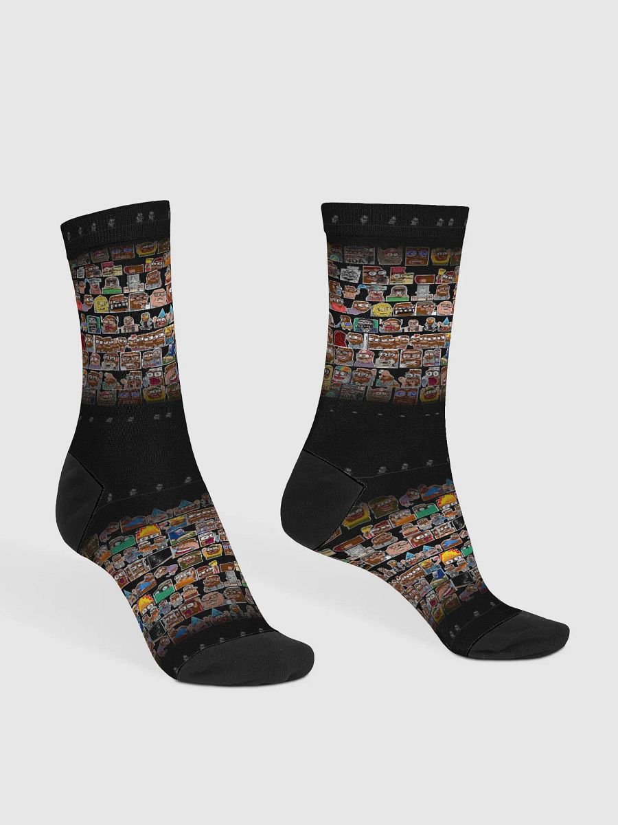 Premium Leopard emote collage socks product image (3)