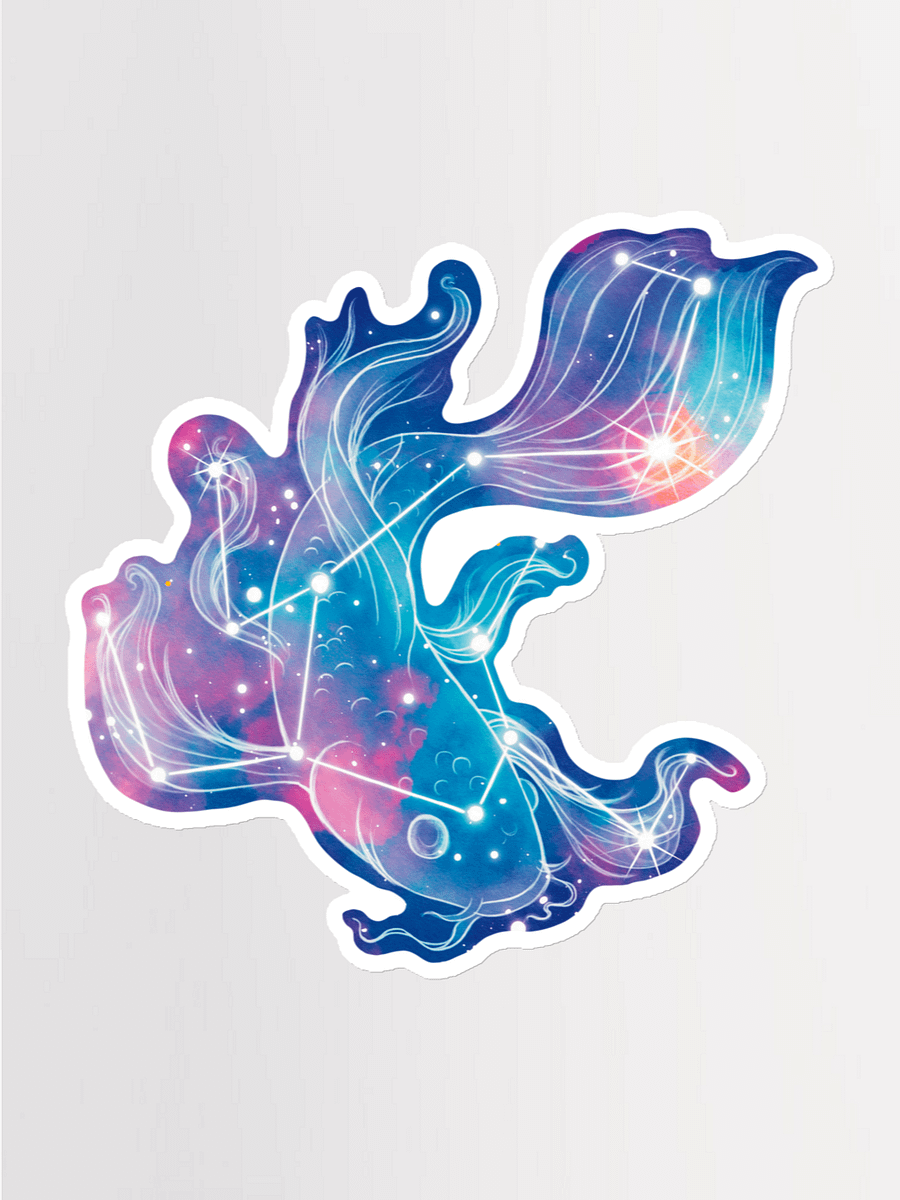 Cotton Candy Galaxy Koi - Magnet product image (1)